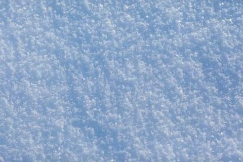 The texture of the snow Foto stock