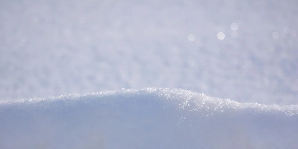 The texture of snow Stock Photos