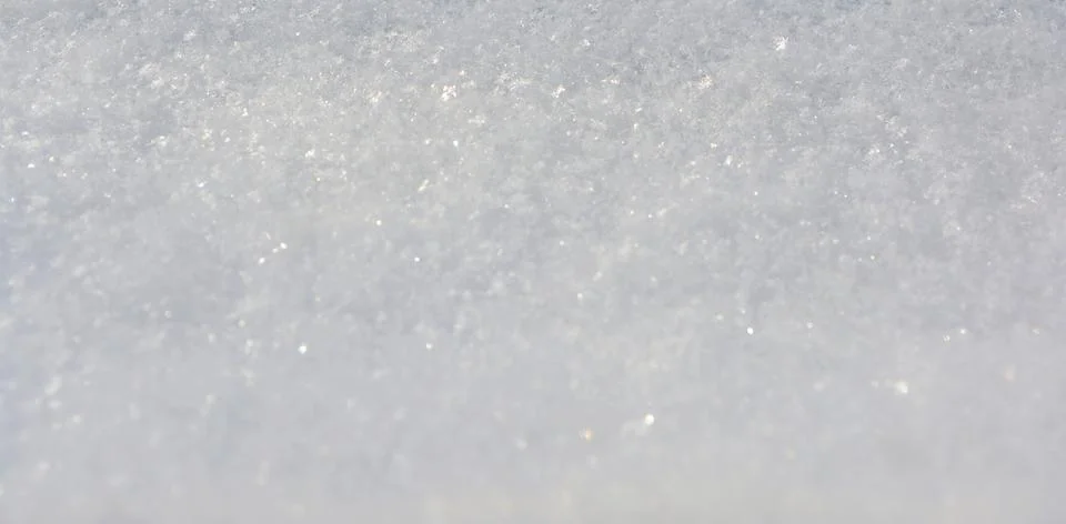 The texture of snow Stock Photos