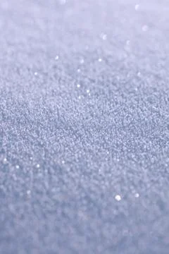 The texture of the snow surface Stock Photos