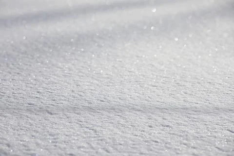 The texture of the snow. Winter rainfall. Tracks on a snowy road after a sn.. Stock Photos
