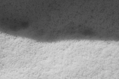Texture of a snowdrift close-up in winter Foto stock