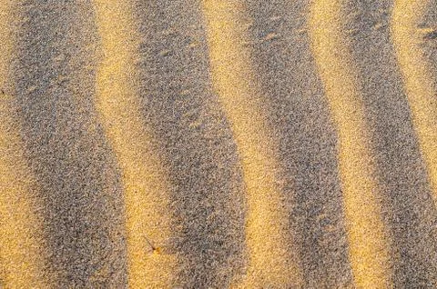 Texture of the soft sand Stock Photos