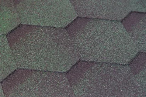 Texture soft tile. background pink flexible tile roof. Stock Photos