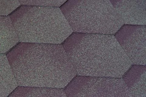 Texture soft tile. background pink flexible tile roof. Stock Photos