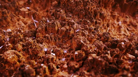 Texture of soil Vidéo 45866520