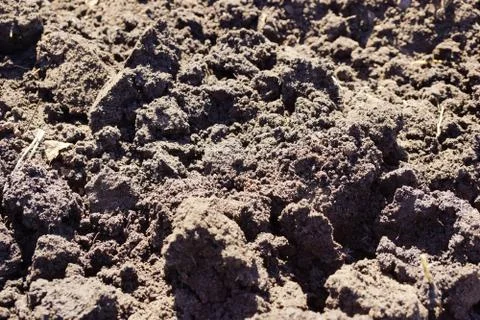 The texture of the soil ground background Stock Photos