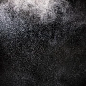 Texture, spray on a black background, isolated Stock Photos