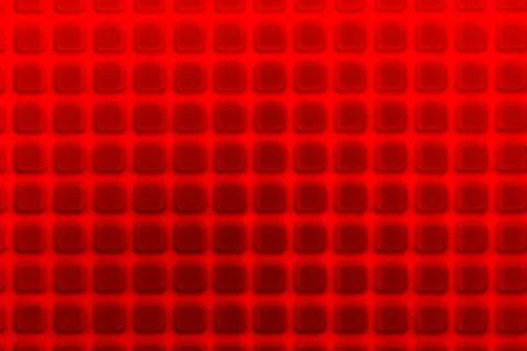 Texture with square red elements. Plastic candy lining Stock-Fotos