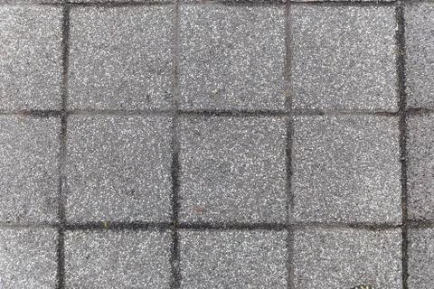 Texture of square tiles on the floor Foto stock