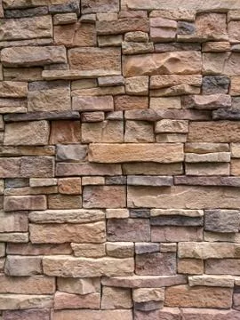 Texture of stone brick wall Stock Photos
