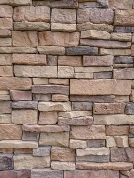Texture of stone brick wall Stock Photos
