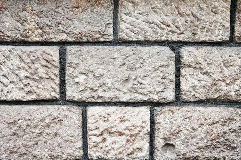 Texture of stone bricks wall ready for your architectural design Stock Photos