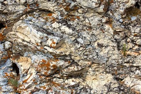 The texture of the stone close-up with streaks. Stock Photos