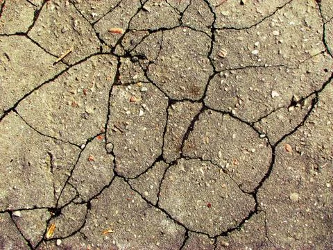 Texture of stone with cracks Stock Photos
