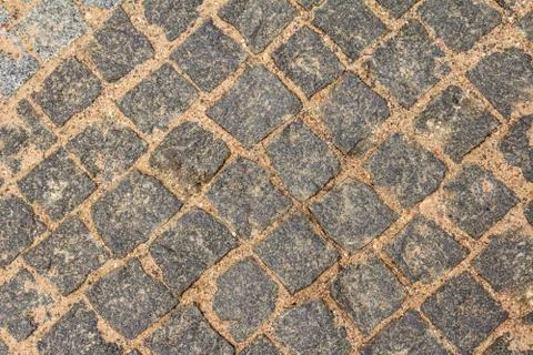 Texture stone road gray Stock Photos