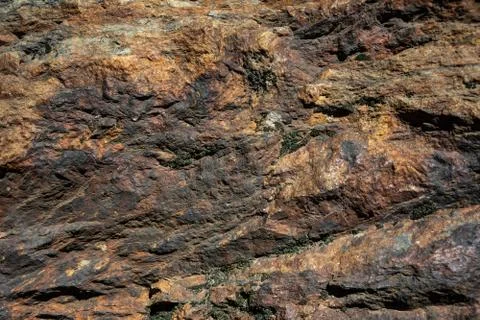 Texture of stone sections close-up Stock Photos