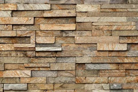 Texture of stone tile wall background Stock Photos