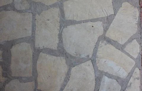The texture of stone tiles on the floor Foto stock