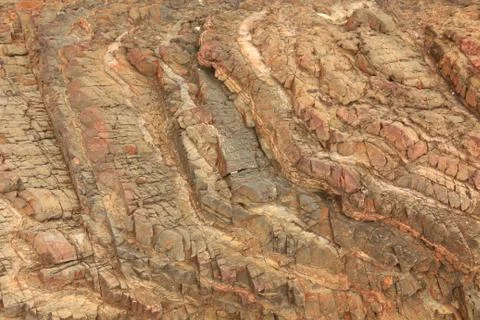 Texture of a stone wall for background. Stock Photos