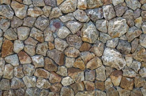 Texture of stone wall for background Stock Photos