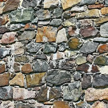 Texture of the stone wall for background Stock Photos