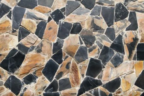 Texture of stone wall for background Stock Photos