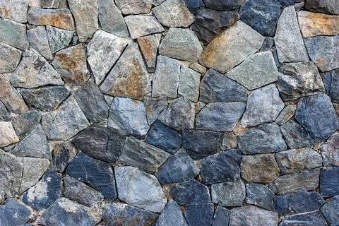 Texture of Stone wall for background Stock Photos