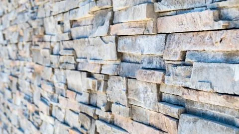Texture of the stone wall with nice color Stock Photos