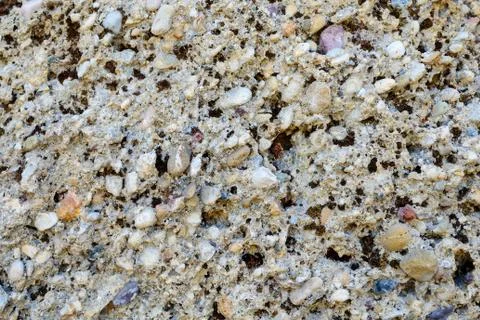 Texture of a stone wall. Old castle stone wall texture background. Stock Photos