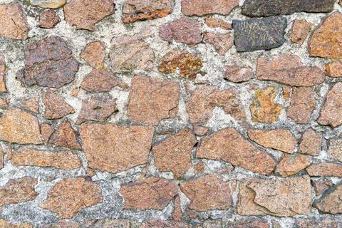 Texture of a stone wall. Old castle stone wall texture background. Stone wall Foto stock