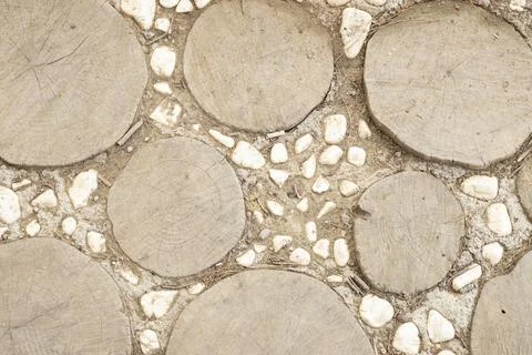 The texture of a stone wall. Old castle stone wall texture background. Stock Photos
