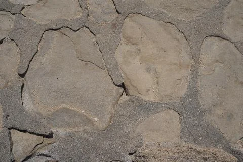 Texture of a stone wall. Old stone wall background. Foto stock