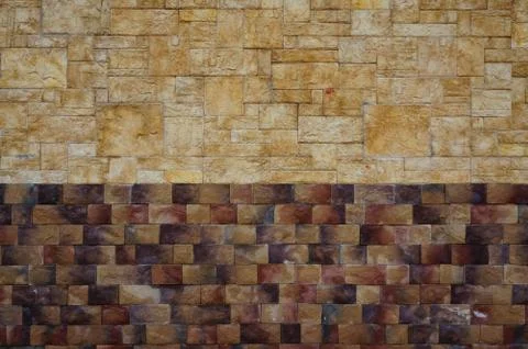 Texture of stone wall Stock Photos