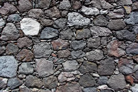 Texture of a stone wall Stock Photos