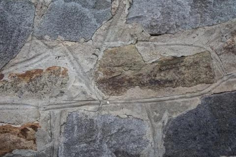 Texture of a stone wall Stock Photos