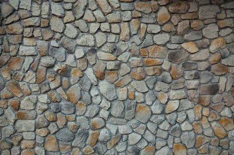 Texture of a stone wall Stock Photos