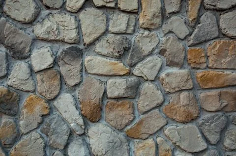 Texture of a stone wall Stock Photos
