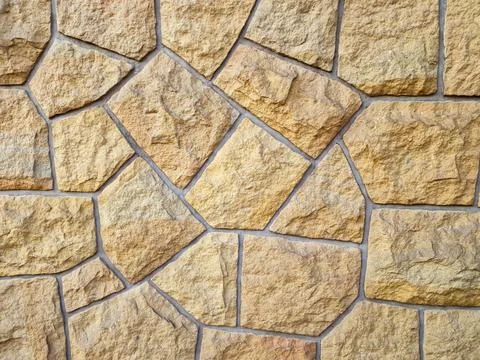 Texture of the stone wall. Stone wall as background or texture Stock Photos