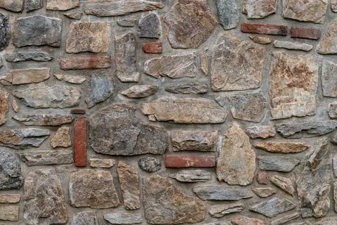 Texture of stone wall. Stone wall background Stock Photos