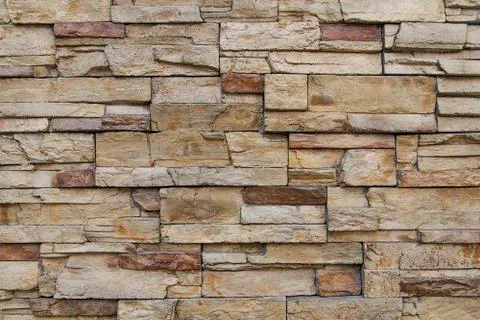 Texture of stone wall wallpaper Stock Photos