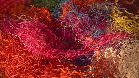 Texture of straw. Craft packaging of the Brazilian Northeast handicraft	 Stock Footage 162515846