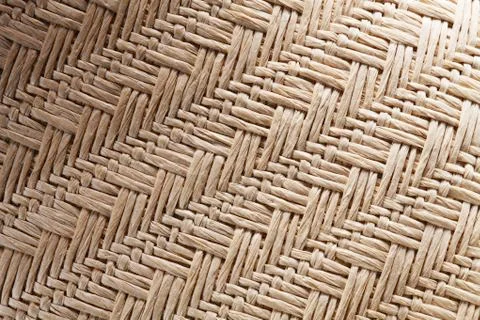 Texture of straw hat Stock Photos