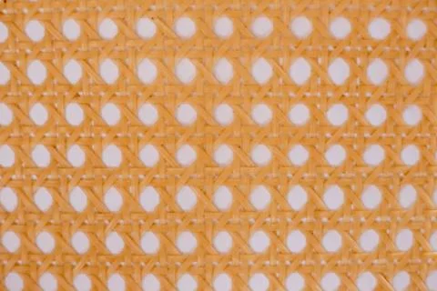 Texture with straws hand-woven Stock Photos