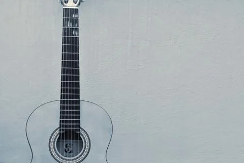 Texture string instrument - guitar Foto stock