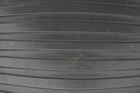 Texture striped black plastic perspective Stock Photos
