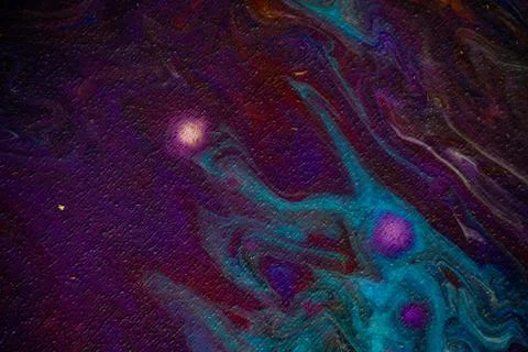 Texture in the style of fluid art. Abstract background with swirling paint ef Stock Illustration