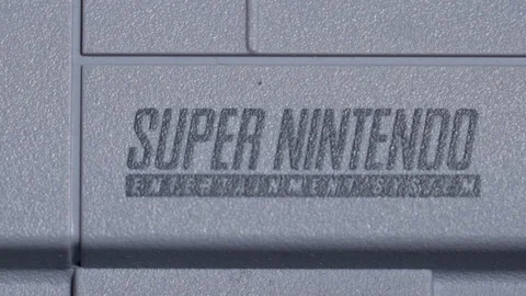 Texture On Super Nintendo, Classic Stock Video Pond5