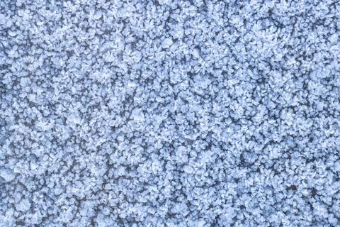 The texture of the surface covered with ice crystals Stock Photos