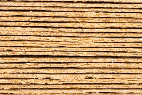 Texture of the surface of crispbreads. Stock Photos